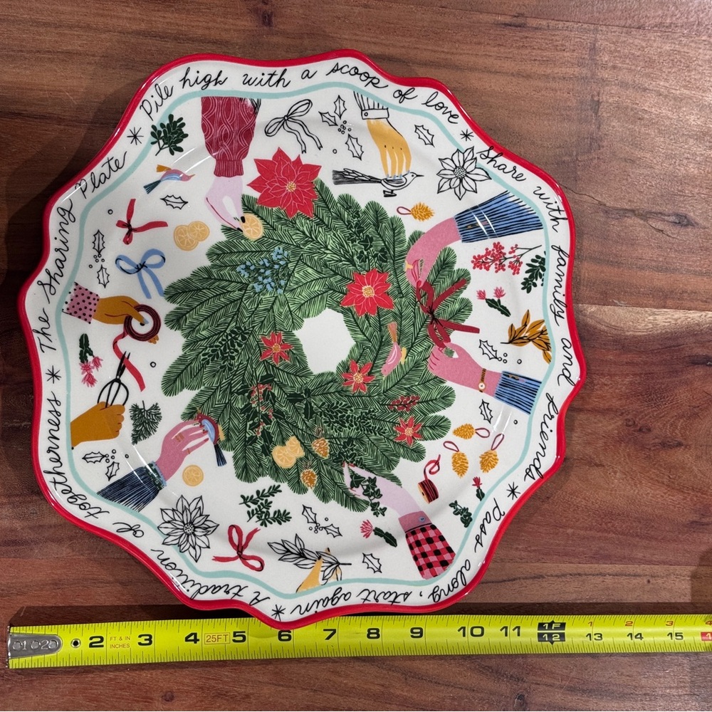 Scalloped Edge Plate by George's Tree